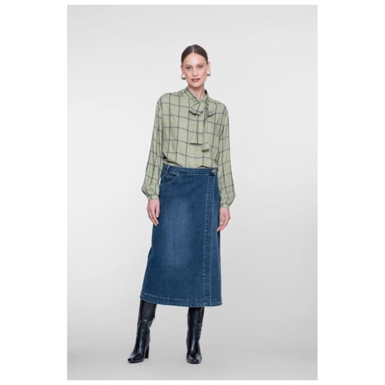 Geisha Blouse olive - Image 2