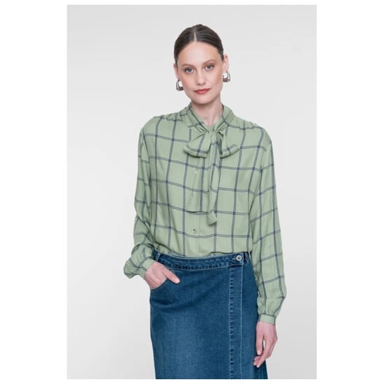 Geisha Blouse olive - Image 6