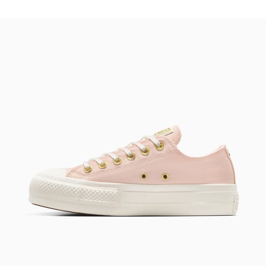 Women's Converse Chuck Taylor All Star Lif Platform Trainers in 691-Pale Peta - Image 2