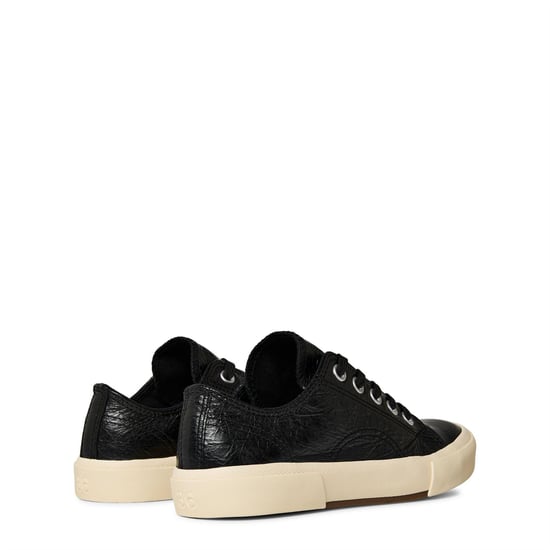 Women's Balenciaga Paris Low Trainers in Black - Image 4