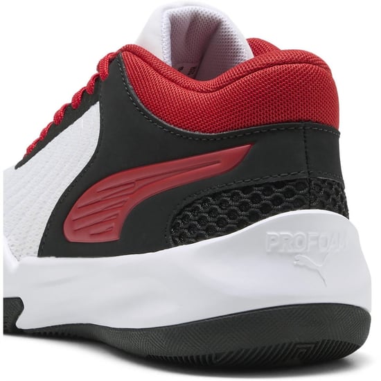 Boys Puma Kids Court Pro 2 Basketball Trainers in Black-For All - Image 5
