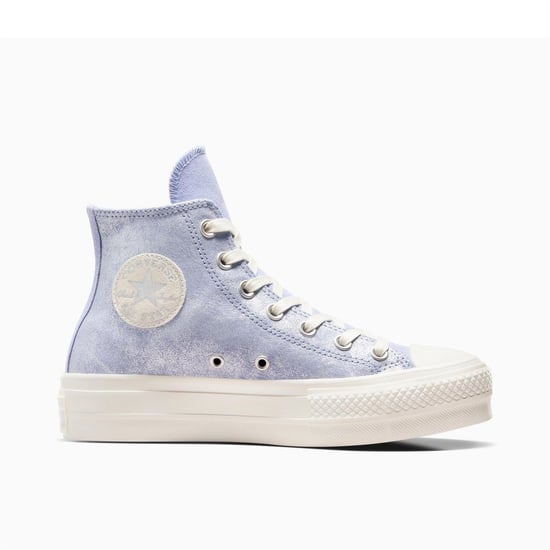 Women's Converse Chuck Taylor All Star Lif High Top Trainers in 537-Lilac Pew - Image 1
