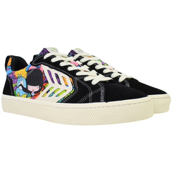 Cariuma Catiba Pro Skate Unisex Black Plimsolls - Image 2