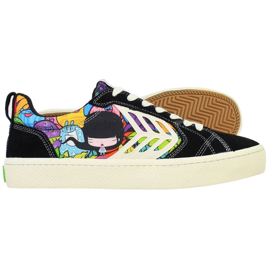 Cariuma Catiba Pro Skate Unisex Black Plimsolls - Image 4