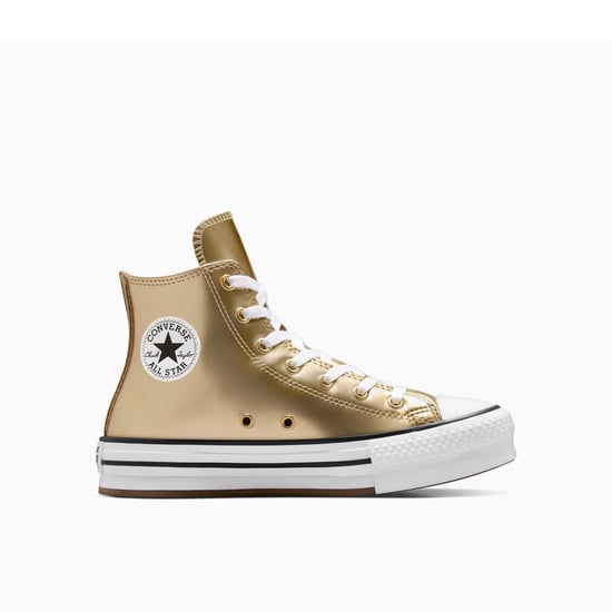 Women's Converse Chuck Taylor All Star Eva Platform Trainers in 752-Metallic - Image 1