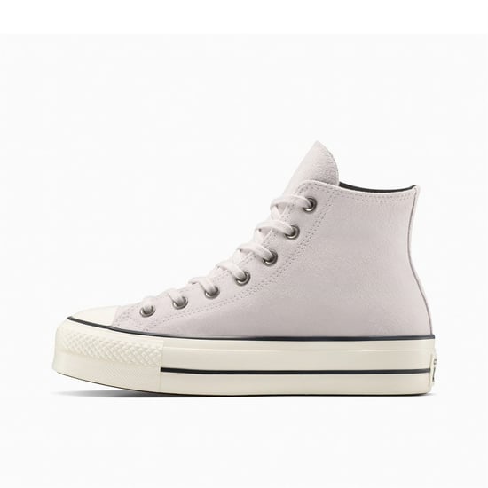 Women's Converse Chuck Taylor All Star Lif High Top Trainers in 535-Bone Cold - Image 2