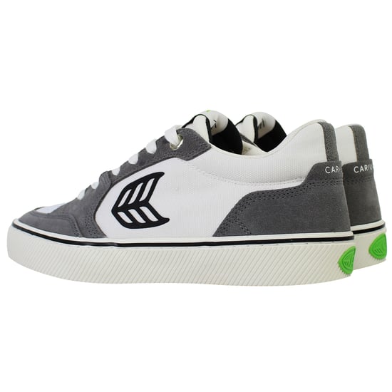 Cariuma Vallely Pro Unisex Off White/Grey Plimsolls - Image 3
