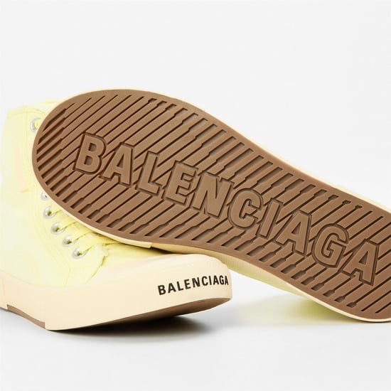 Women's Balenciaga Ankle Length Sneakers in Yellow/White - Image 4