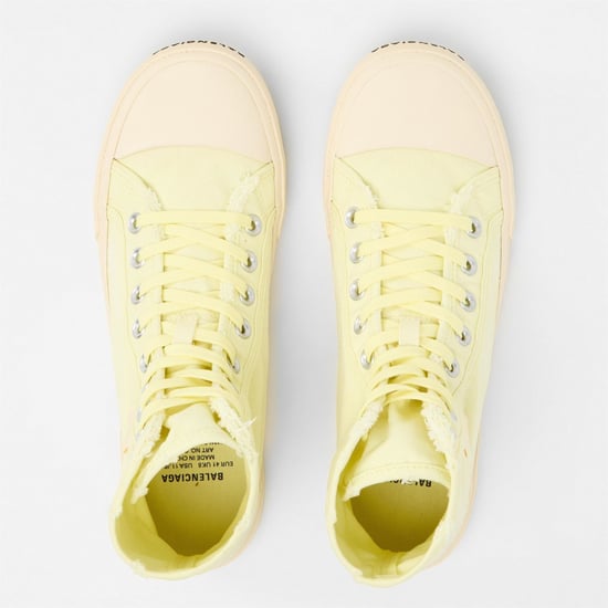 Women's Balenciaga Ankle Length Sneakers in Yellow/White - Image 5