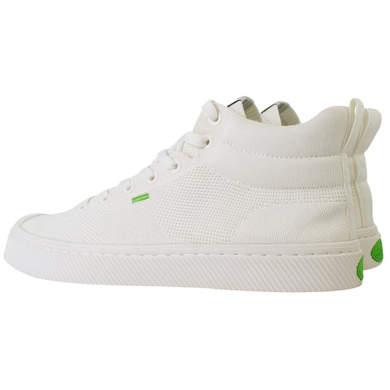 Cariuma IBI High Knit Unisex Off White Plimsolls - Image 3