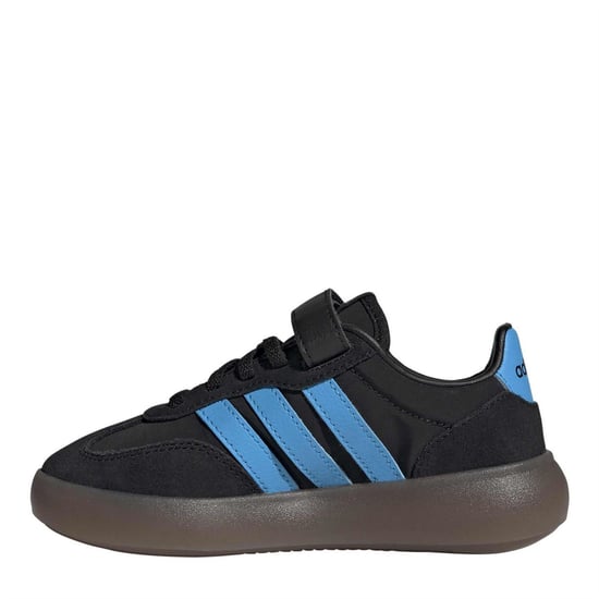 Boys adidas Barreda Decode Low Top Trainers in Core Black/Luci - Image 2