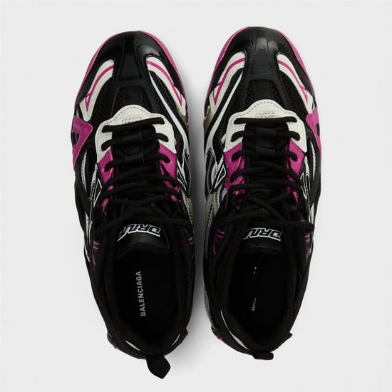 Women's Balenciaga Low Top Trainers in Pink/Beige/Blk - Image 4
