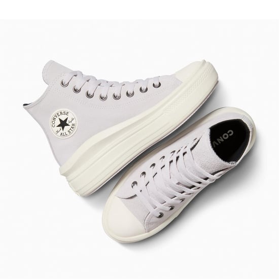Women's Converse Chuck Taylor All Star Mov High Top Trainers in 535-Bone Cold - Image 5