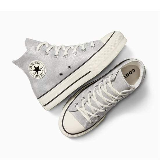 Women's Converse Chuck Taylor All Star Lif High Top Trainers in 102-White/Egr - Image 3