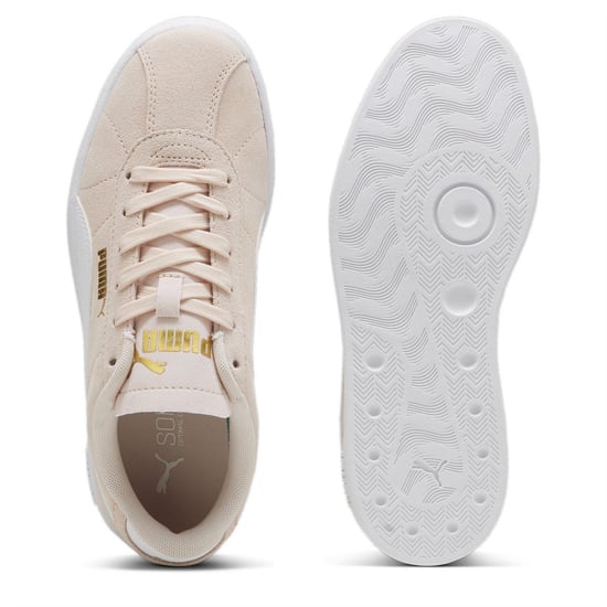 Girls Puma Club Ii Jr Low Top Trainers Unisex Kids in Island Pink-W - Image 3