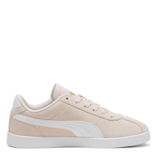Girls Puma Club Ii Jr Low Top Trainers Unisex Kids in Island Pink-W - Image 4