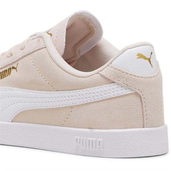 Girls Puma Club Ii Jr Low Top Trainers Unisex Kids in Island Pink-W - Image 5