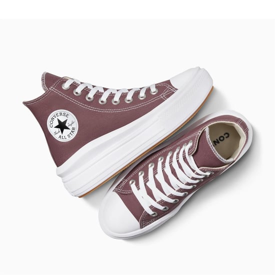 Women's Converse Chuck Taylor All Star Mov Canvas High Top Trainers in 239-Trail Mix - Image 4