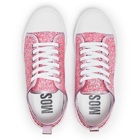 Women's Moschino Low Top Trainers in Pink - Image 4