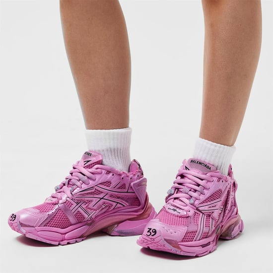 Women's Balenciaga Runner Sneaker in Pink - Image 3