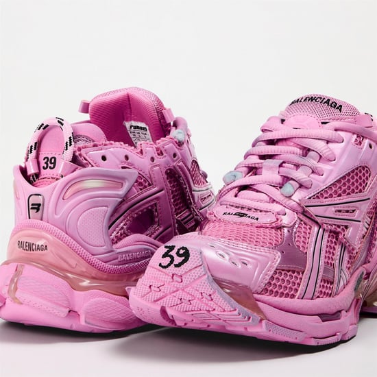 Women's Balenciaga Runner Sneaker in Pink - Image 4