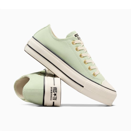 Women's Converse Chuck Taylor All Star Lif Platform Trainers in 389-Surplus M - Image 5