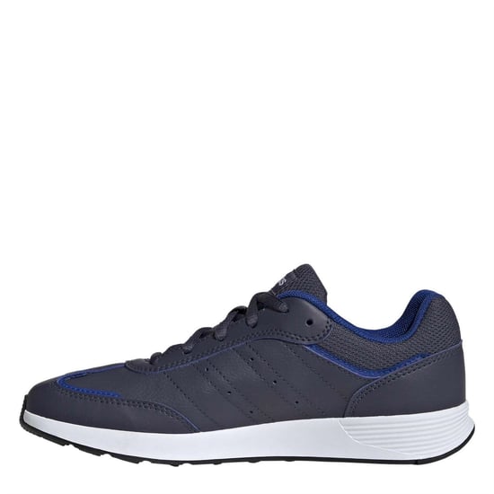 Boys adidas Tensaur Switch J Low Top Trainers Unisex Kids in Shadow Navy/Ftw - Image 2