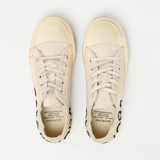 Women's Balenciaga Low Trainers in White/Black - Image 5