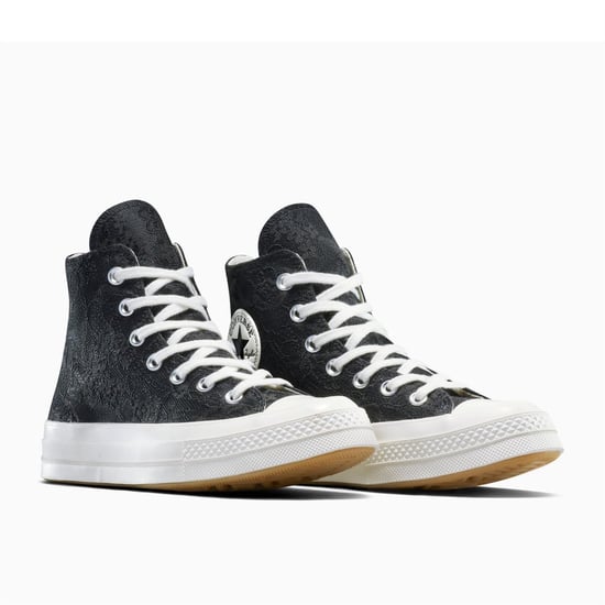 Women's Converse Chuck 70 High Top Trainers in 001-Black/Tot - Image 4