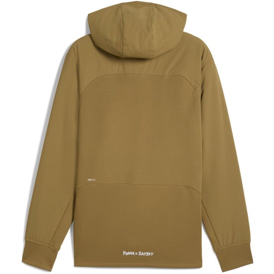 Men's Puma X Saysky Anorak Jacket Performance Running in Honey Butter - Image 2