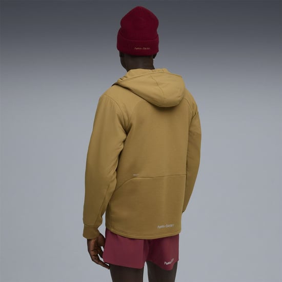 Men's Puma X Saysky Anorak Jacket Performance Running in Honey Butter - Image 4