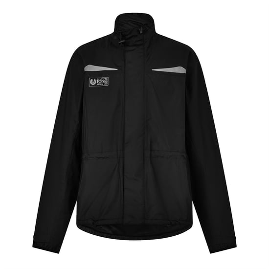 Men's Belstaff Long Way up Rain Suit Jacket in BLACK - Image 1