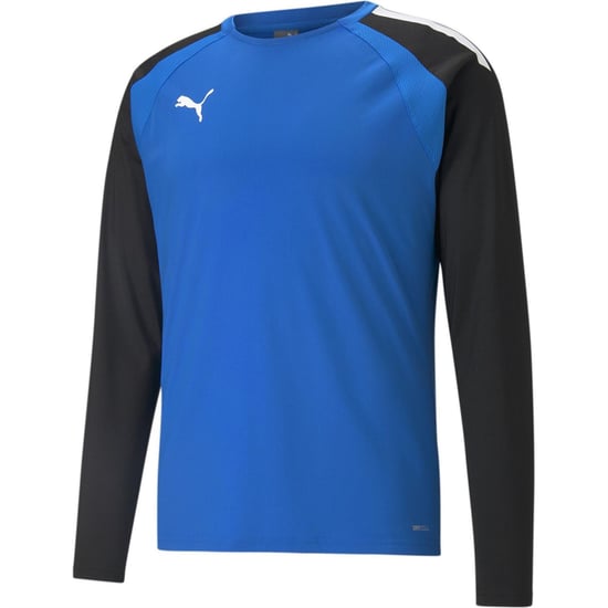 Men's Puma Teamliga Training Sweat T-Shirt in Elec Blue/Black - Image 1