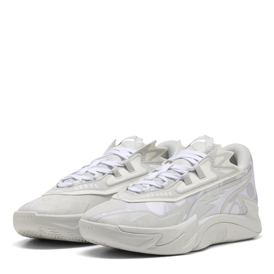 Men's Puma Scoot Zeros Ii Basketball Trainers in Glacial Gray-P - Image 1