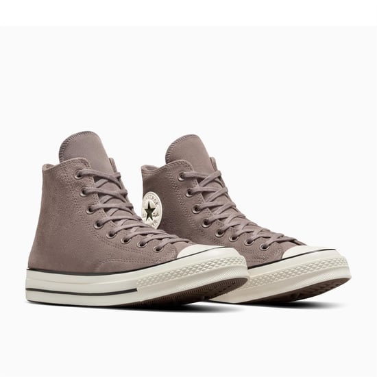 Men's Converse Chuck 70 Heritage colour S High Top Trainers in 250-Pure Pumi - Image 3