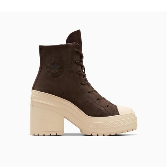 Men's Converse Adults Chuck 70 De Luxe Heel Pla High Top Trainers in 289-Fresh Bre - Image 1