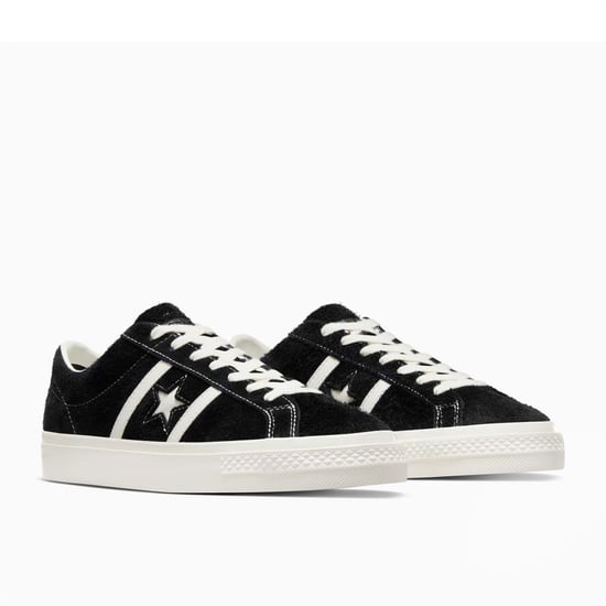 Men's Converse Adults One Star Academy Pro Suede Skate Shoes in 001-Black/Egr - Image 5