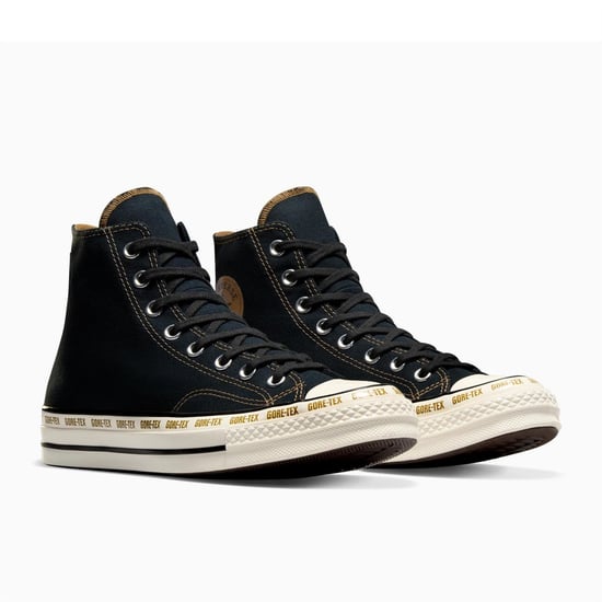 Men's Converse Chuck 70 Gore Tex High Top Trainers in 001-Black/Toa - Image 3
