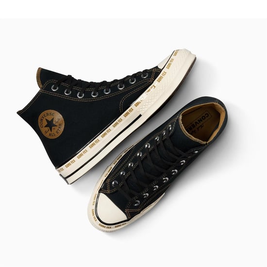 Men's Converse Chuck 70 Gore Tex High Top Trainers in 001-Black/Toa - Image 4