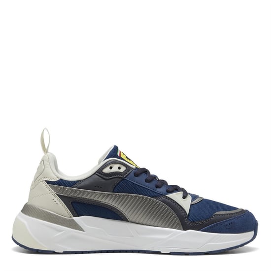 Men's Puma Ferrari Trinity 2 Low Top Trainers in Persian Blue- - Image 4