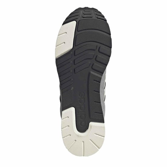 Men's adidas Run 80s Trainers in Grey One/Off Wh - Image 6
