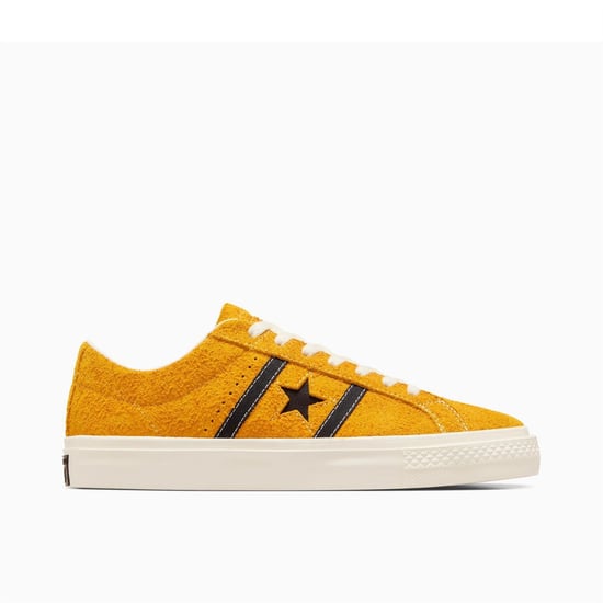 Men's Converse Adults One Star Academy Pro Suede Skate Shoes in 740-Sunflower - Image 1