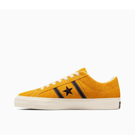 Men's Converse Adults One Star Academy Pro Suede Skate Shoes in 740-Sunflower - Image 2