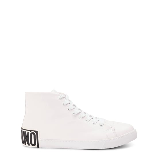 Men's Moschino Court Trainers in White - Image 1