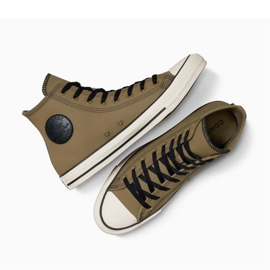 Men's Converse Adults Chuck Taylor All Star Tec High Top Trainers in 342-Swamp Cor - Image 4