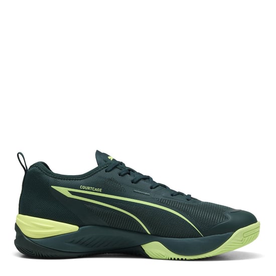 Men's Puma Eliminate Nitro 4 Handball Trainers in Green Terrain - Image 4