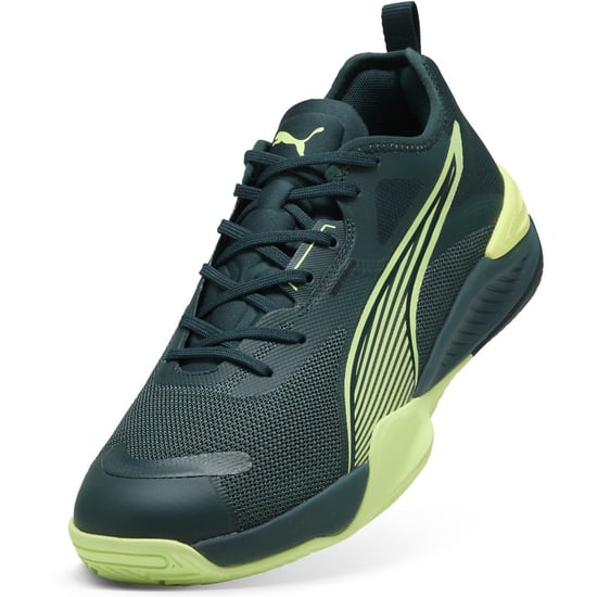 Men's Puma Eliminate Nitro 4 Handball Trainers in Green Terrain - Image 6