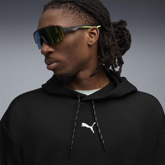Men's Puma Cloudspun Performance Hoodie in Black - Image 5