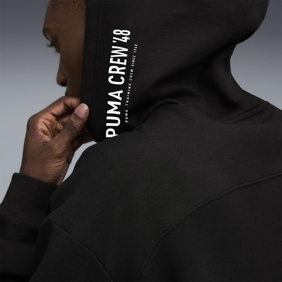 Men's Puma Cloudspun Performance Hoodie in Black - Image 6