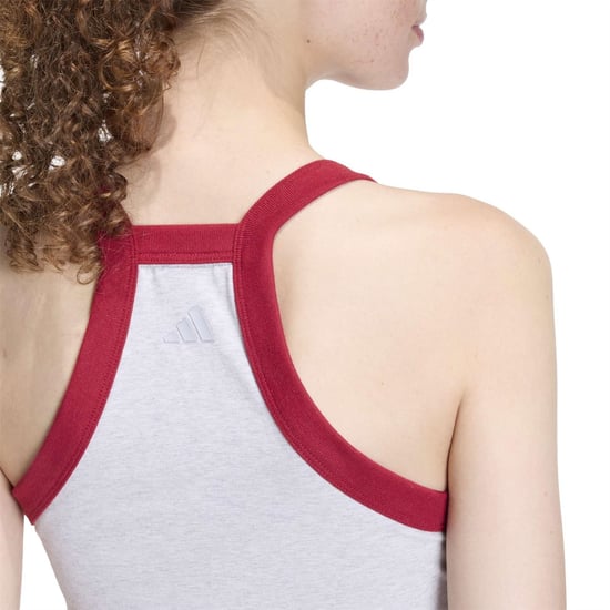 Women's adidas Performance Vest in Light Grey Heat - Image 5